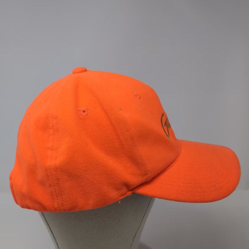 Gamehide Baseball Cap Orange Snapback OS Polyester Embroidered Adjustable Hat - Picture 5 of 9